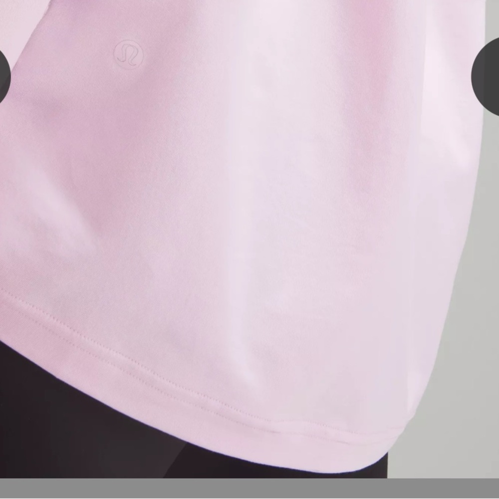 Lululemon Back in Action Soft Pink Long Sleeve V-Neck Tee - Picture 11 of 14